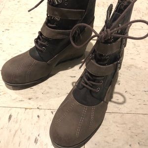 Not Rated wedge boots
